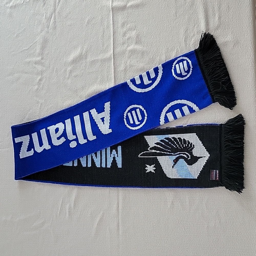 Minnesota United FC Scarf Allianz Field Double Sided Poly Soccer MLS MNUFC 54”